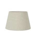 Linen Taper Lamp Shade Small Light Natural, D 20/30cm W 20/30cm H 23cm (RRP $99)