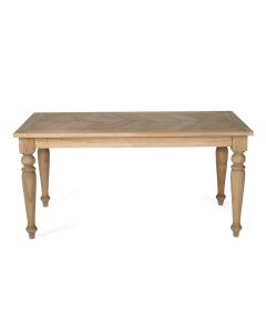 Byron Old Wood Herringbone Dining Table 200cm x 100cm (RRP $2499)