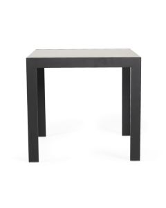 Roberto Outdoor Dining Table Asteroid Black (Charcoal), L 80cm x W 86cm x H 76cm