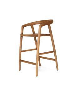 Cali Counter Stool Caramel, Width 55cm x Depth 54cm x Height 89cm