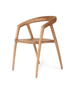Cali Dining Chair Caramel, Width 54cm x Depth 55cm x Height 77cm (RRP $799)
