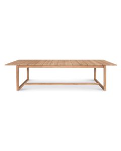 Santiago Outdoor Extension Dining Table, L 240-300cm x W 100cm x H 76cm
