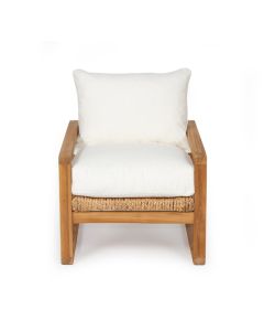 Cassie Armchair White, 71cm W x 80cm H x 83cm D