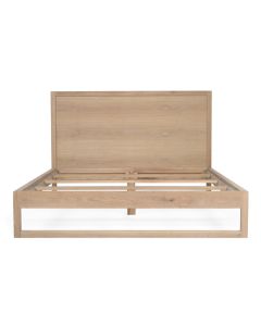 Clovelly Bed Double Size American Oak, 150cm Wide x 200cm Long x 112cm High