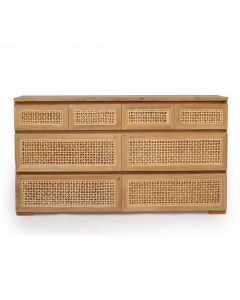 Fernando Chest Of Drawers Eight Drawers, W 150cm x D 50cm x H 84cm