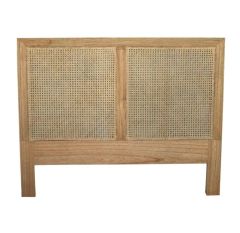 Hamilton Cane Bedhead Super King Size Weathered Oak, Width 204cm × Height 122cm x Depth 4.5cm