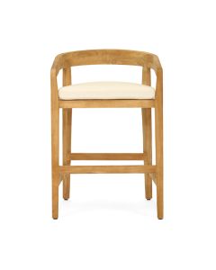 Kingscliff Counter Stool, Width 56cm x Height 86cm x Depth 60.5cm (RRP $1499)