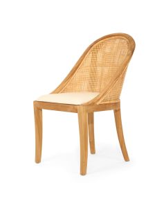 Marley Dining Chair By Serrata Living, W 56cm x D 55cm x H96cm