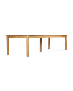 Maya Outdoor Teak Table, L 320cm x W 110cm x H 76cm