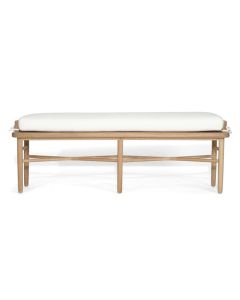 Ocea Bench Seat Natural, Width 150cm × Depth 40cm × Height 50cm