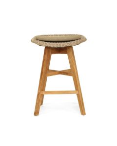 Oceanic Outdoor Backless Counter Stool Mushroom, Width 56cm x Depth 46cm x Height 81cm