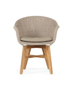 Oceanic Outdoor Arm Chair Mushroom, Width 65cm x Depth 55cm x Height 83cm