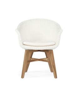 Oceanic Outdoor Arm Chair White, Width 65cm x Depth 55cm x Height 83cm