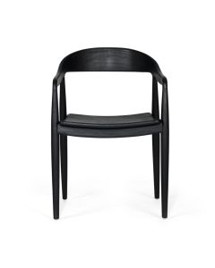 Rigby Armchair Black, W 57cm x D 55cm x H81.5cm