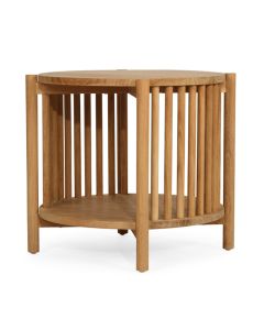 Sadie Side Table Natural, 50cm DIA x 48cm H