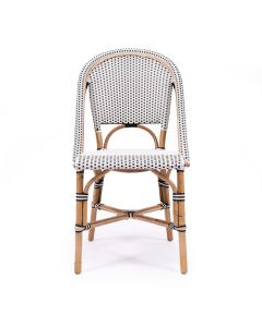 Sorrento Side Chair Black, W 47cm x D 60cm x H 89cm