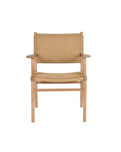 Zen Armchair Sand Close Weave, W 66cm x D 55cm x H 88cm