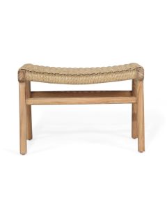 Zen Lazy Chair Ottoman Sand (Close Weave), W 38cm x D 55cm x H 40cm