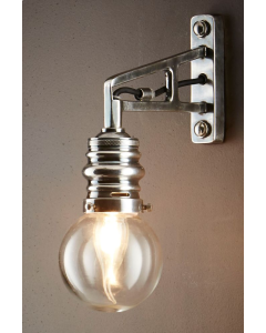 Carlton Outdoor Wall Light Silver (RRP $340)