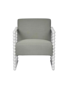 Bobbin Hamptons Armchair Seafoam, W 86 D 71.5 H 86cm (RRP $1479)