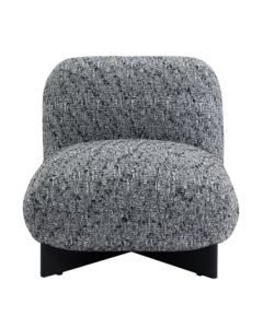 "Athena" Occasional Chair W79 × D89 × H73 CM Black (RRP $1699)