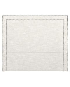 Manhattan Queen Bedhead Natural Linen, 160cm W x 10cm D x 150cm H (RRP $1221)