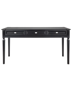 Merci Desk Black, 160cm W x 70cm D x 82cm H (RRP $2585)