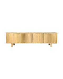 Vince Entertainment Unit Natural, W 183cm D 48cm H 52cm (RRP $2990)