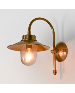 Legacy Outdoor Wall Light Antique Brass (RRP $635.80)