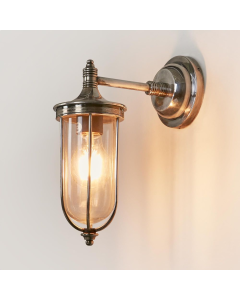 Noosa Outdoor Wall Light Antique Silver (RRP $429)
