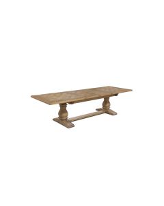 Ascot Solid Hardwood Extension Dining Table with Pedestal Base W210/310 x  D105 x H77cm (RRP $8999)