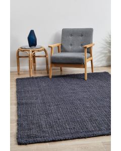 Atrium Barker Hamptons Style Indoor Rug Navy