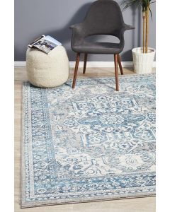 Babylon 207 Hamptons Style Indoor Rug Blue