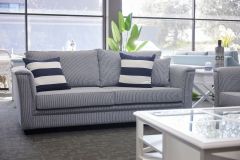 "Brighton" Australian Made Hamptons Style 5 Seater Lounge, 336cm x 95cm x 94cm, 5 Colours (RRP $4999)