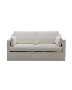 Clovelly Hamptons 2.5 Seat Sofa Ivory, W 190 D 102cm H 80cm (RRP $2699)