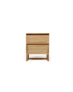 Clovelly Bedside Table, W 55cm x D 40cm x H 66cm