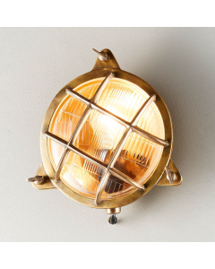 Palmerston Outdoor Wall Light Brass (RRP $415.80)