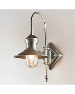 St James Outdoor Wall Light Antique Silver (RRP $990)