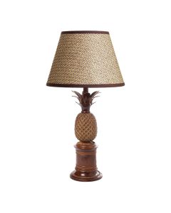 Bermuda Pineapple Table Lamp Base Brown - Base Only (RRP $729)