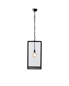 Archie Rose Ceiling Pendant Large Black (RRP $770)