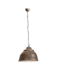 Brasserie Overhead Ceiling Pendant Large Rust (RRP $429)