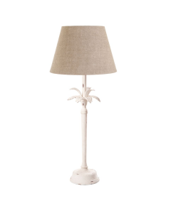 Casablanca Table Lamp Base White (RRP $616)