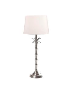 Bahama Table Lamp Base Small Silver - Base Only (RRP $399)