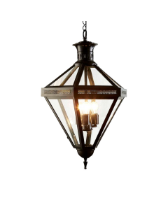 Rockefella Ceiling Pendant Black (RRP $1969)