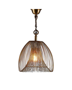 Baker Ceiling Pendant Small Gold (RRP $429)