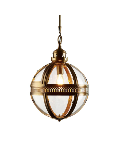 Saxon Ceiling Pendant Small Antique Brass (RRP $1496)