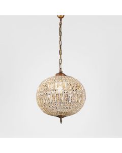 Palermo Chandelier Medium, L 45cm W 45cm H 58cm (RRP $2199)