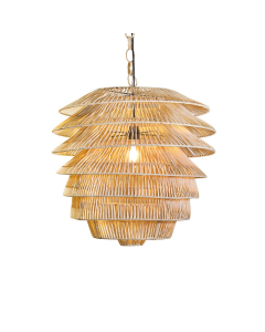 Saba Rattan Ceiling Pendant Natural (RRP $649)