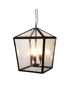 Melrose Ceiling Pendant Black (RRP $792)