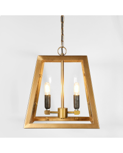 Watson Ceiling Pendant Brass (RRP $594)